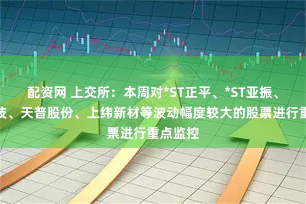 配资网 上交所：本周对*ST正平、*ST亚振、国晟科技、天普股份、上纬新材等波动幅度较大的股票进行重点监控